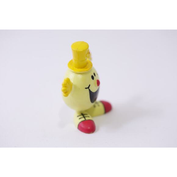 1976 Arby’s Mr. Funny Mr. Men PVC Figure Toy Toy, 251028-WH 289 - Picture 4 of 5